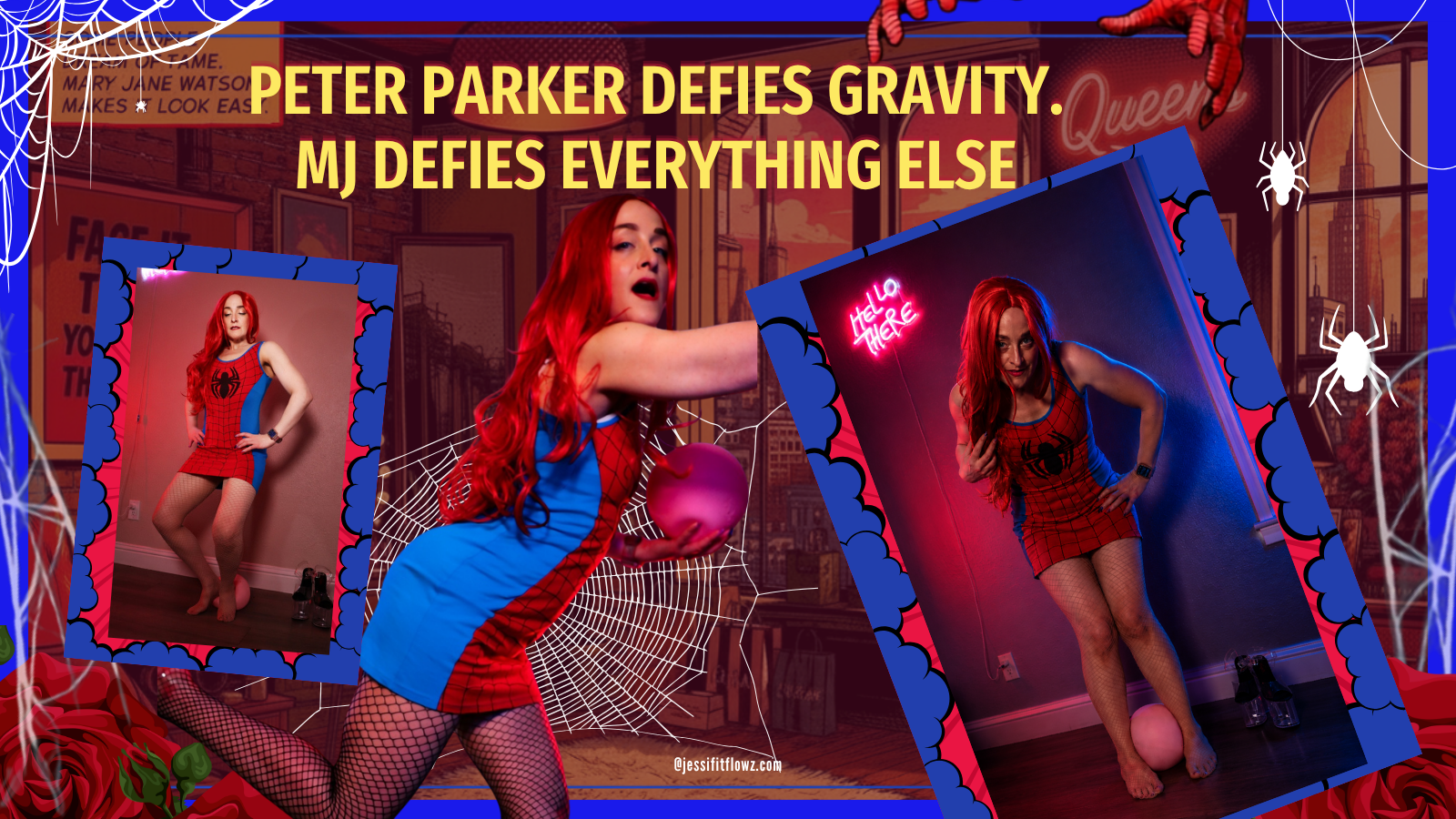 Peter Parker  Defies Gravity. MJ Defies Everything Else.
