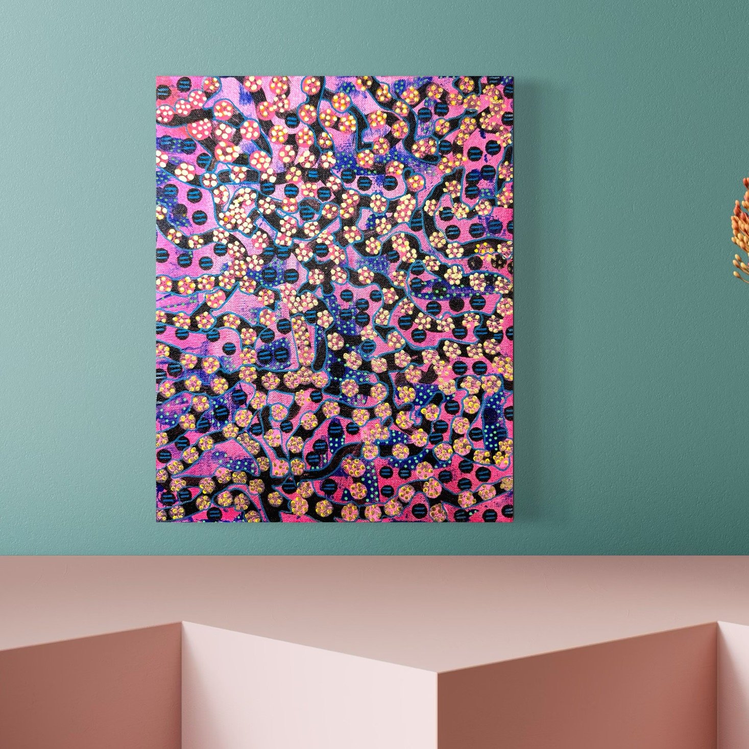 Our DNA Dance 2024 Acrylic on Canvas 36 x28 CM �270 2.jpeg