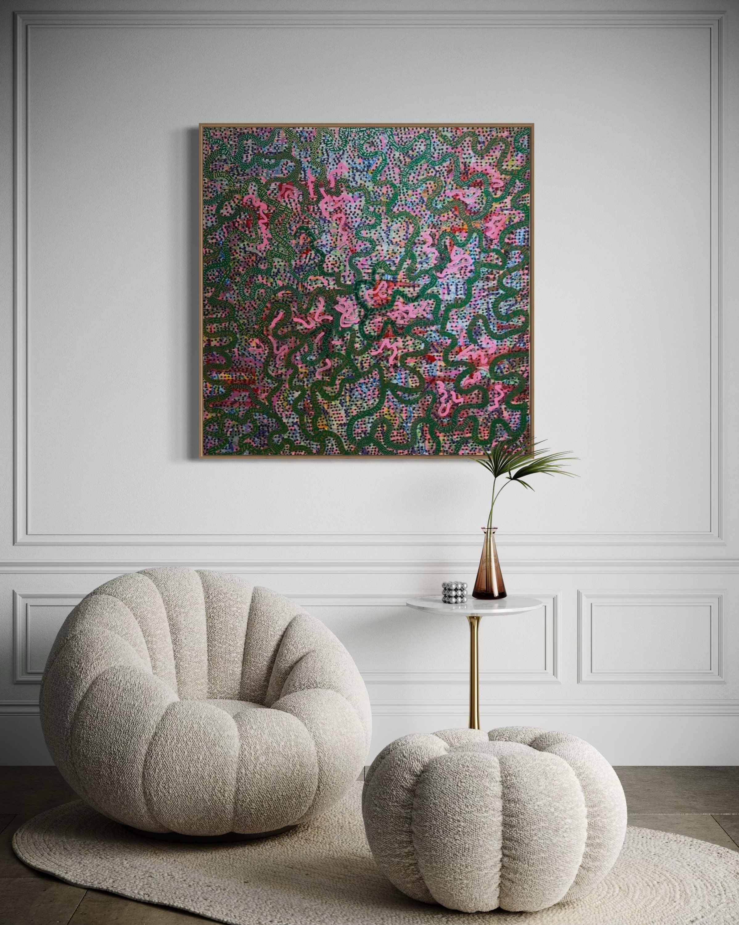 I Have Not Lost The Plot 2024 120 x120 CM Acrylic on Canvas $3750 2.jpeg