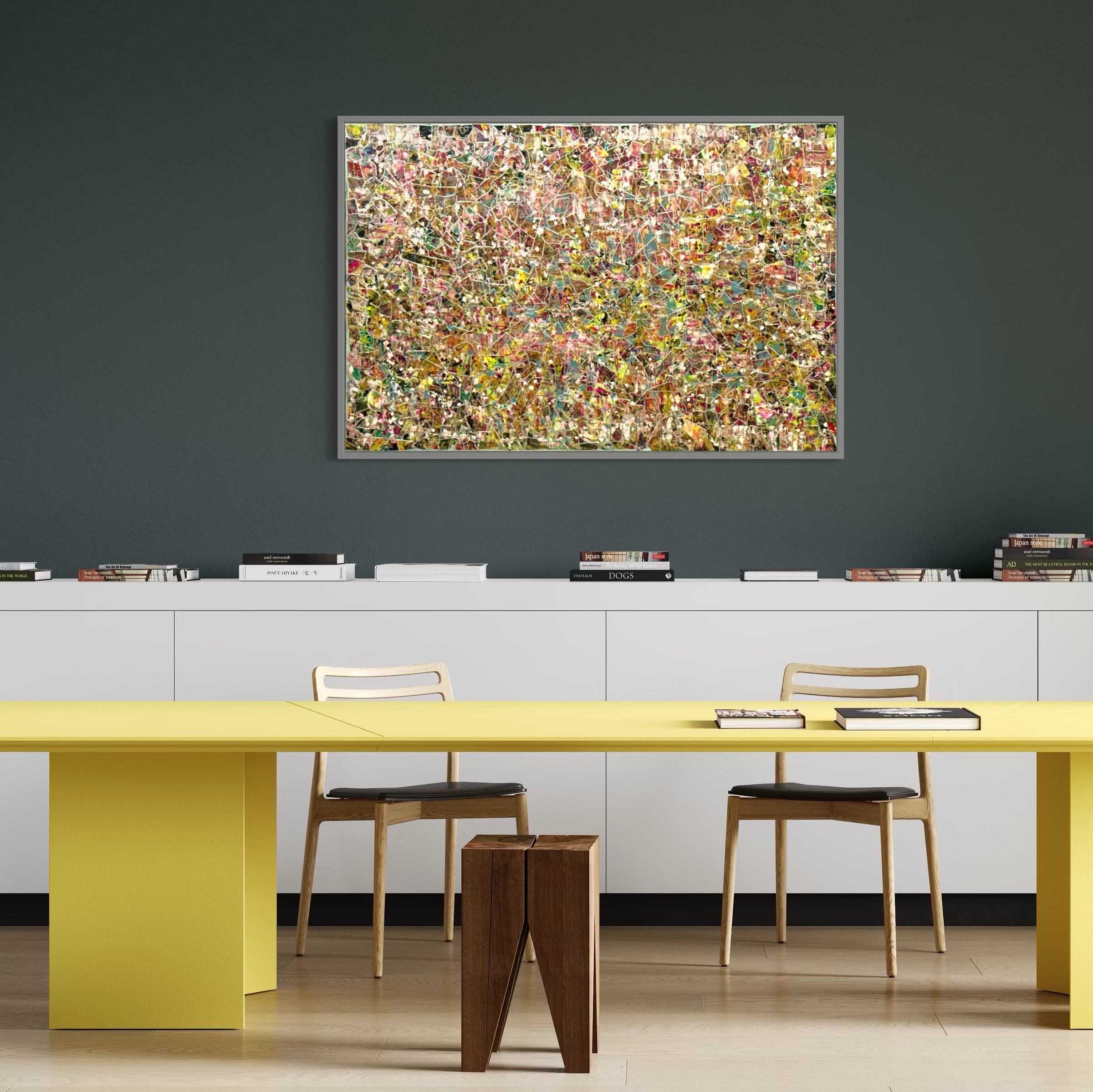 Pieces of Me 2025 Patches of Canvas on Canvas 150 X 100 cm �3900 2.jpeg