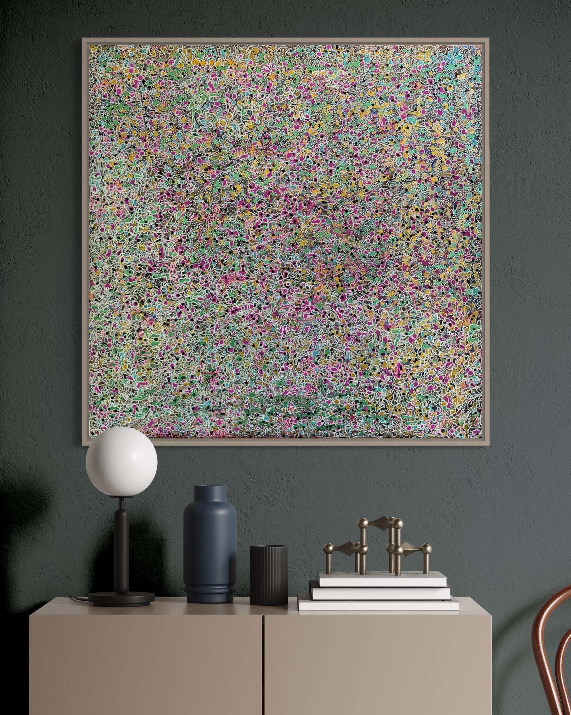Untitled 2023 80 X 80 Acrylic on canvas �1670 2 .jpeg