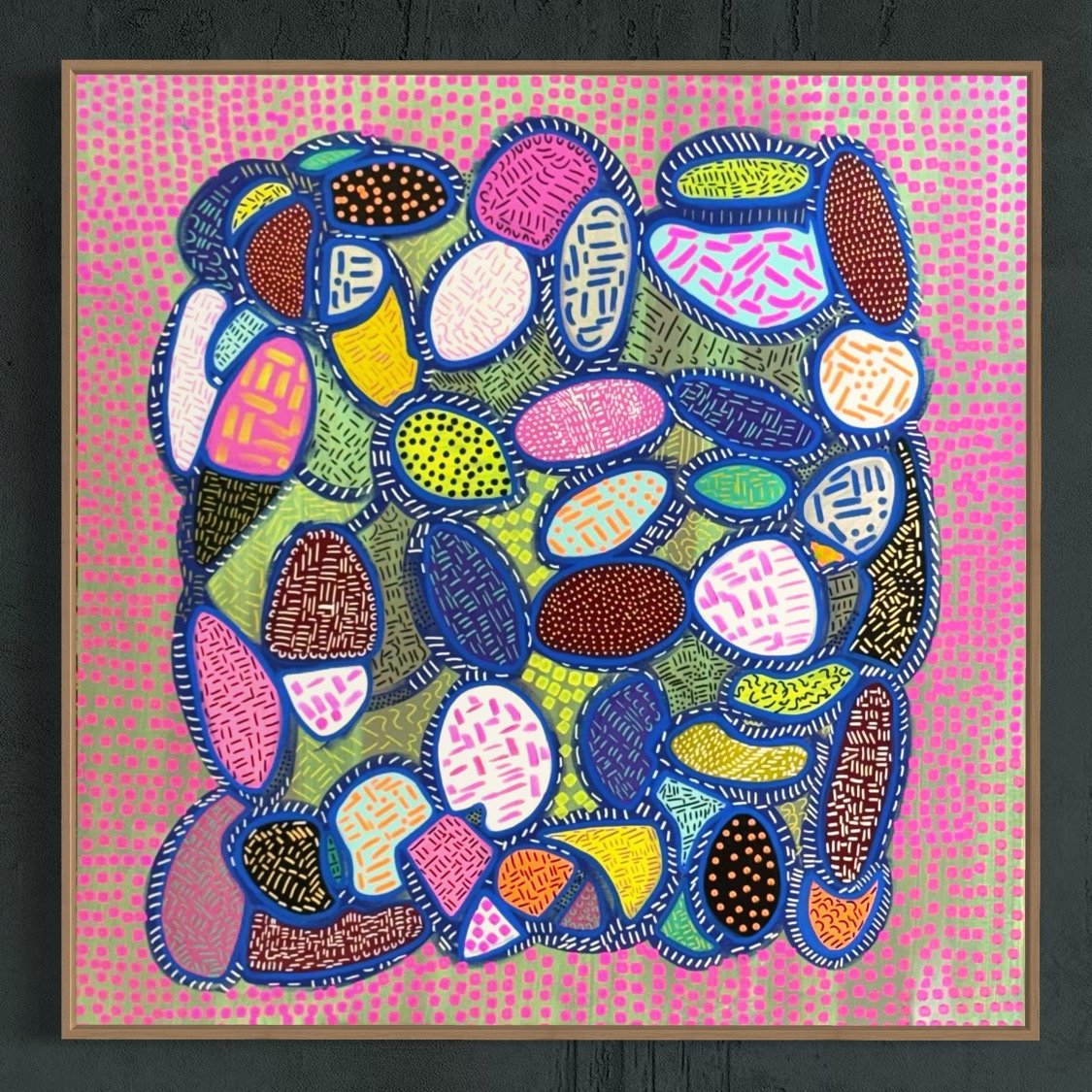 Turning Collision Into Harmony 100 x 100 Cm 2024 �2600.jpeg
