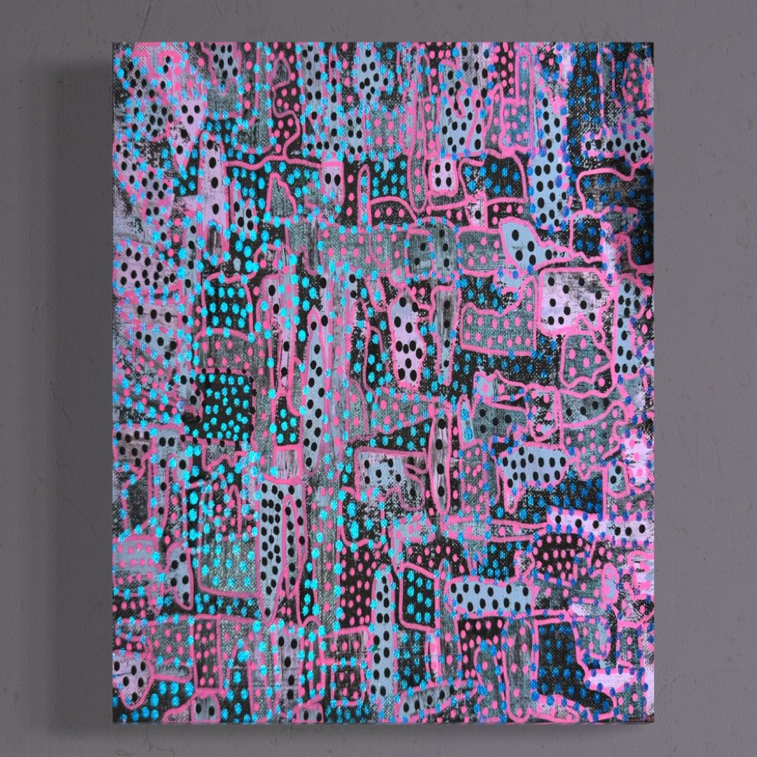 Take Me Off The Grid 2024 25 x 31 cm Acrylic On canvas �250 2.jpeg