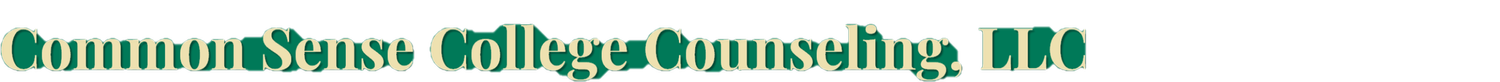 Common Sense College Counseling