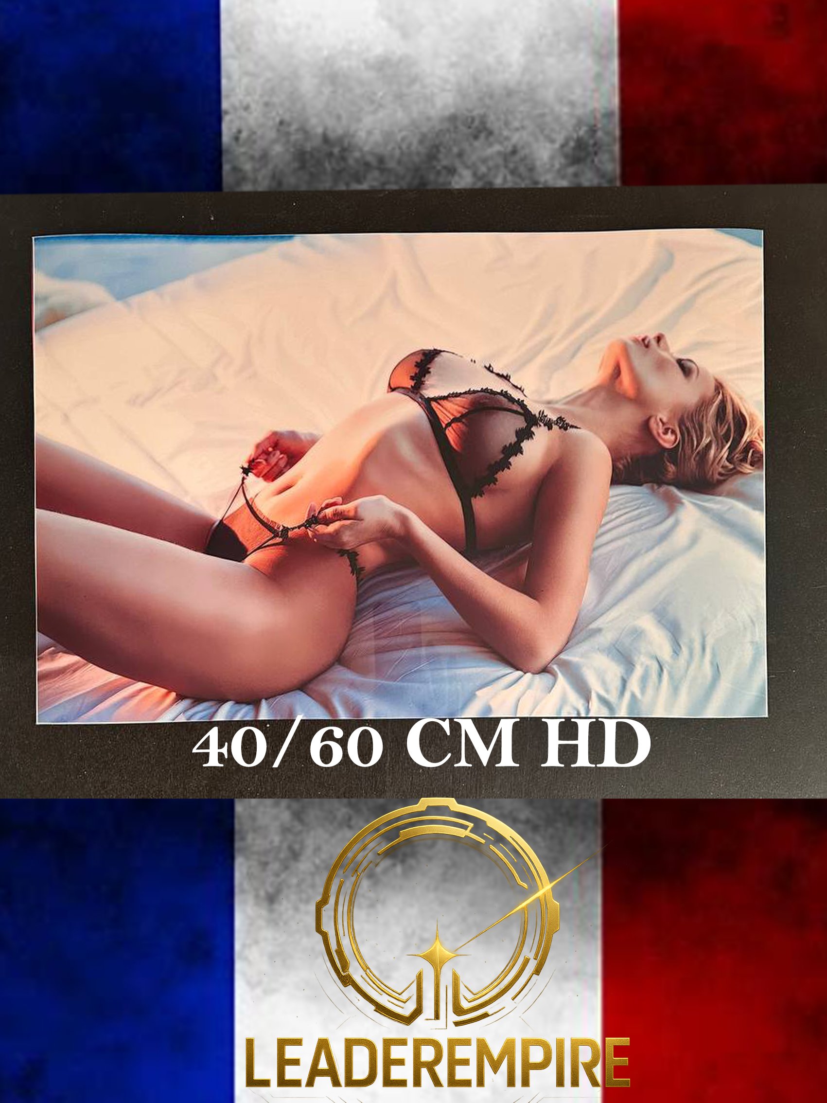« La vraie beauté d’une femme ne se voit pas, elle se ressent — dans sa force, sa grâce et son silence. » 40/60 CM