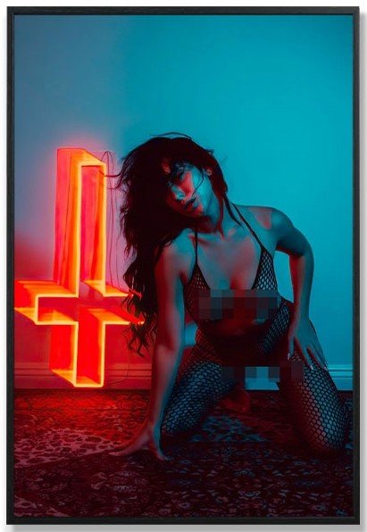 LOVE THE CROSS 40/60 CM HD