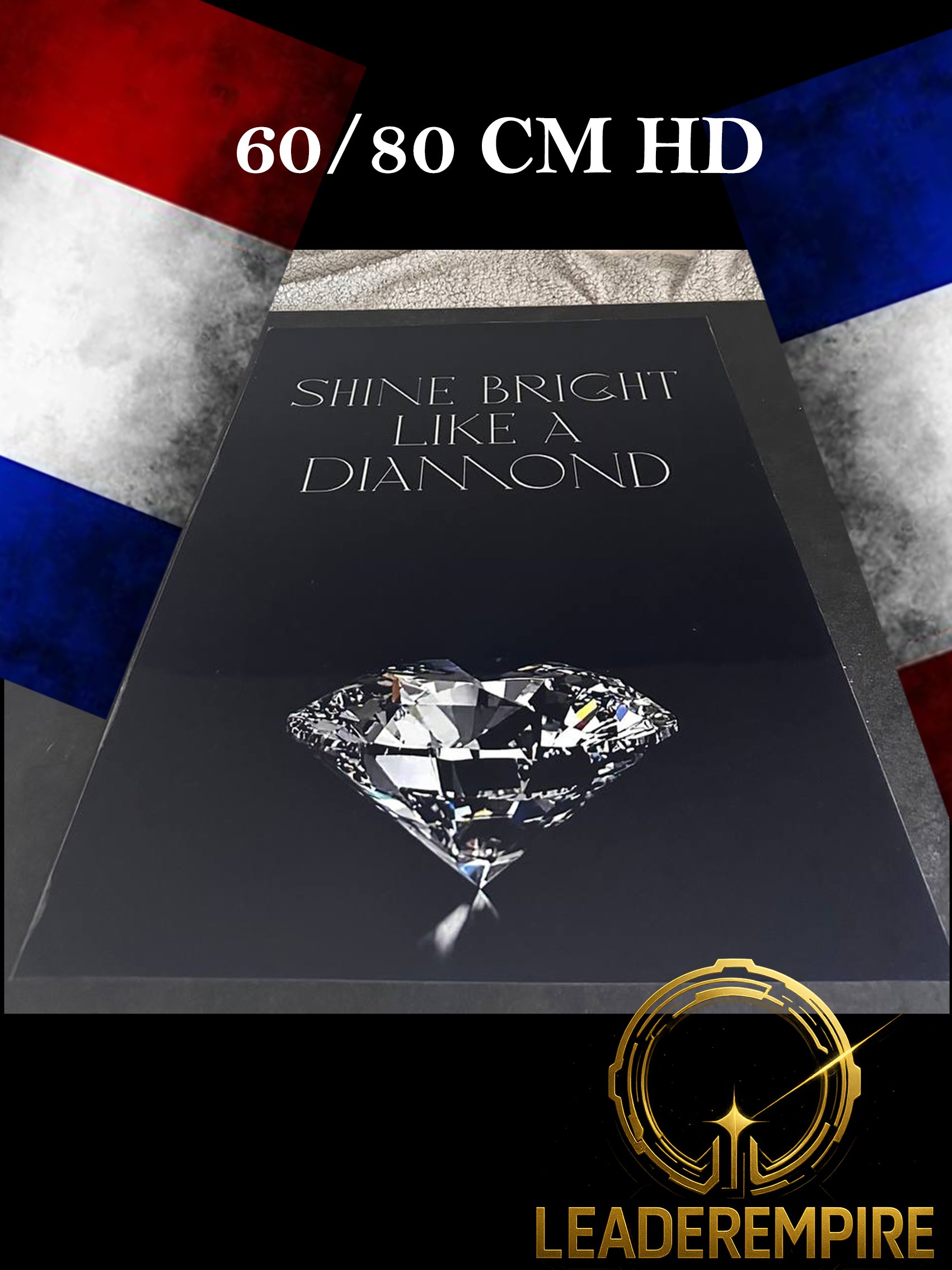 BRILLER COMME UN DIAMANT 60/80 CM HD