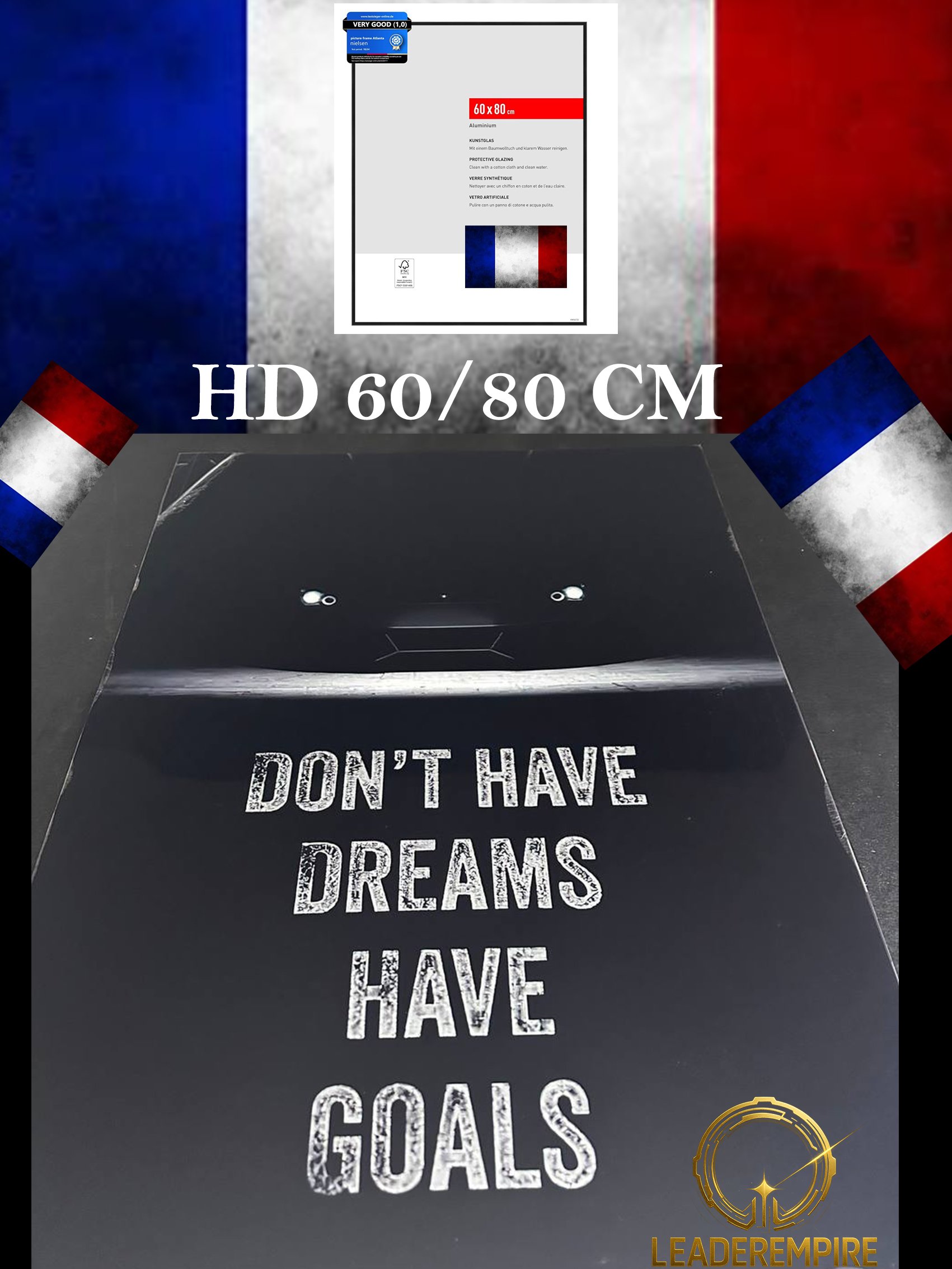 HAVE A GOALS 60/80 CM HD MOTIVATION