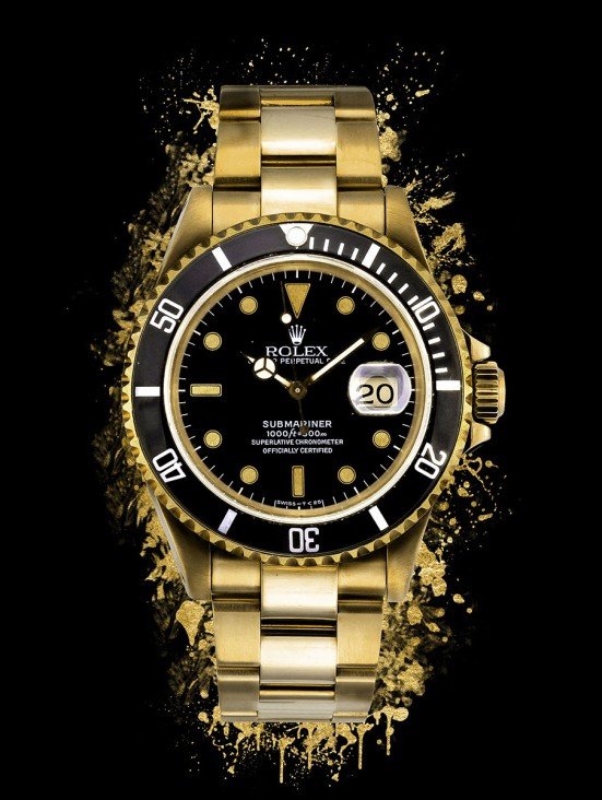 MONTRE ROLEX 40/60CM HD