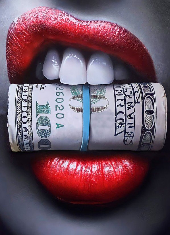 MONEY GIRL 40/60 CM HD