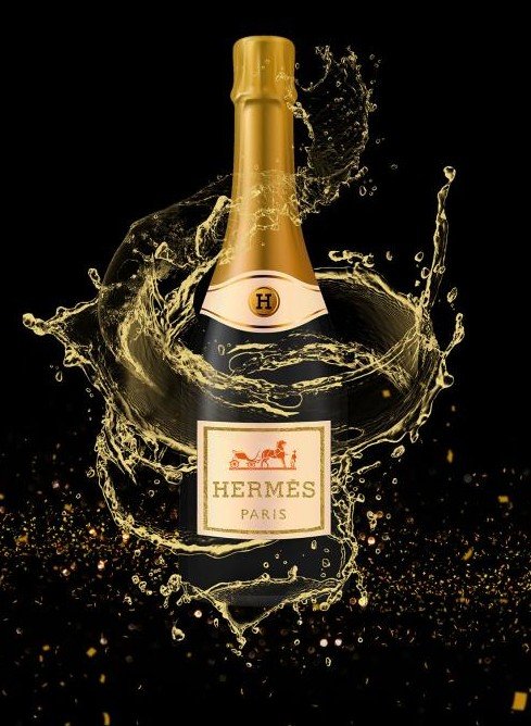 CHAMPAGNE HERMES 40/60 CM HD