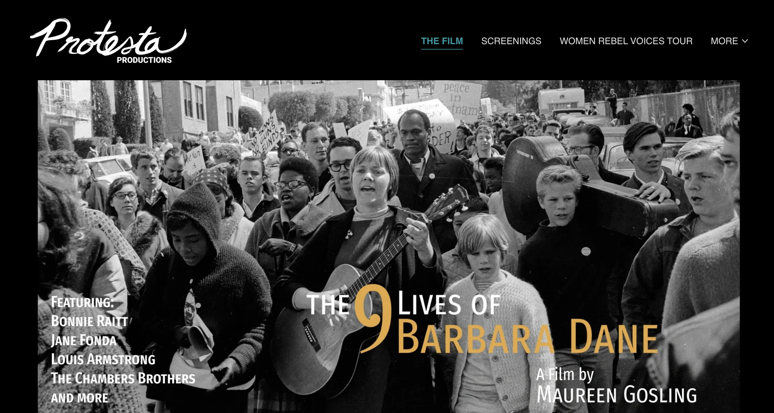 9 LIVES OF BARBARA DANE | Website & Social Media