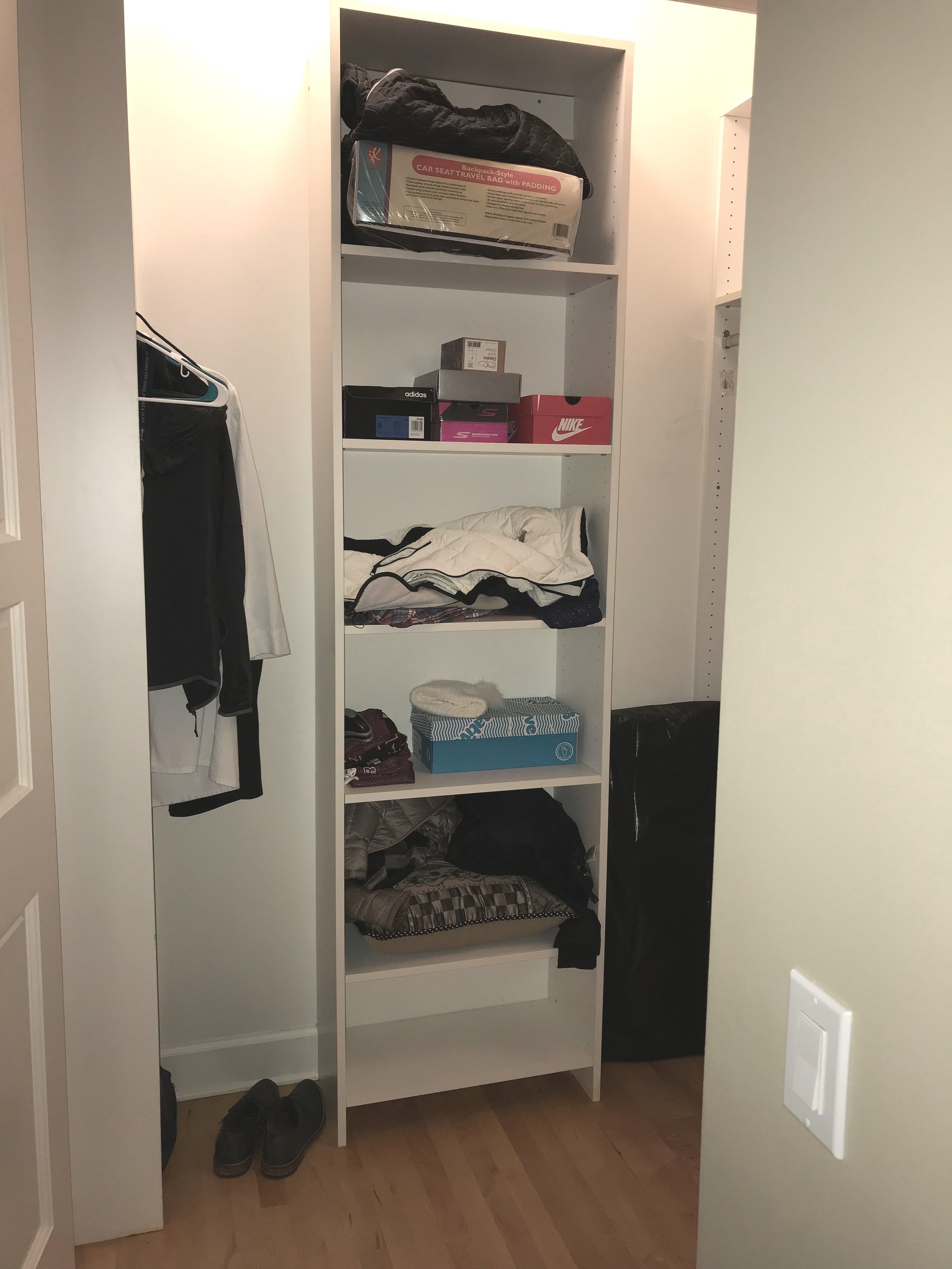 SPARE CLOSET BEFORE