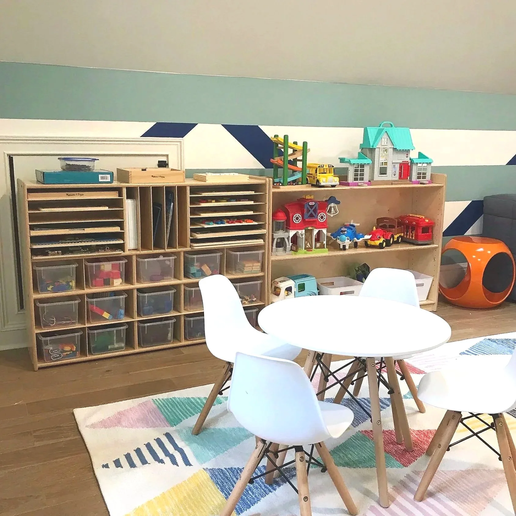 professional home organizing for young kids play area