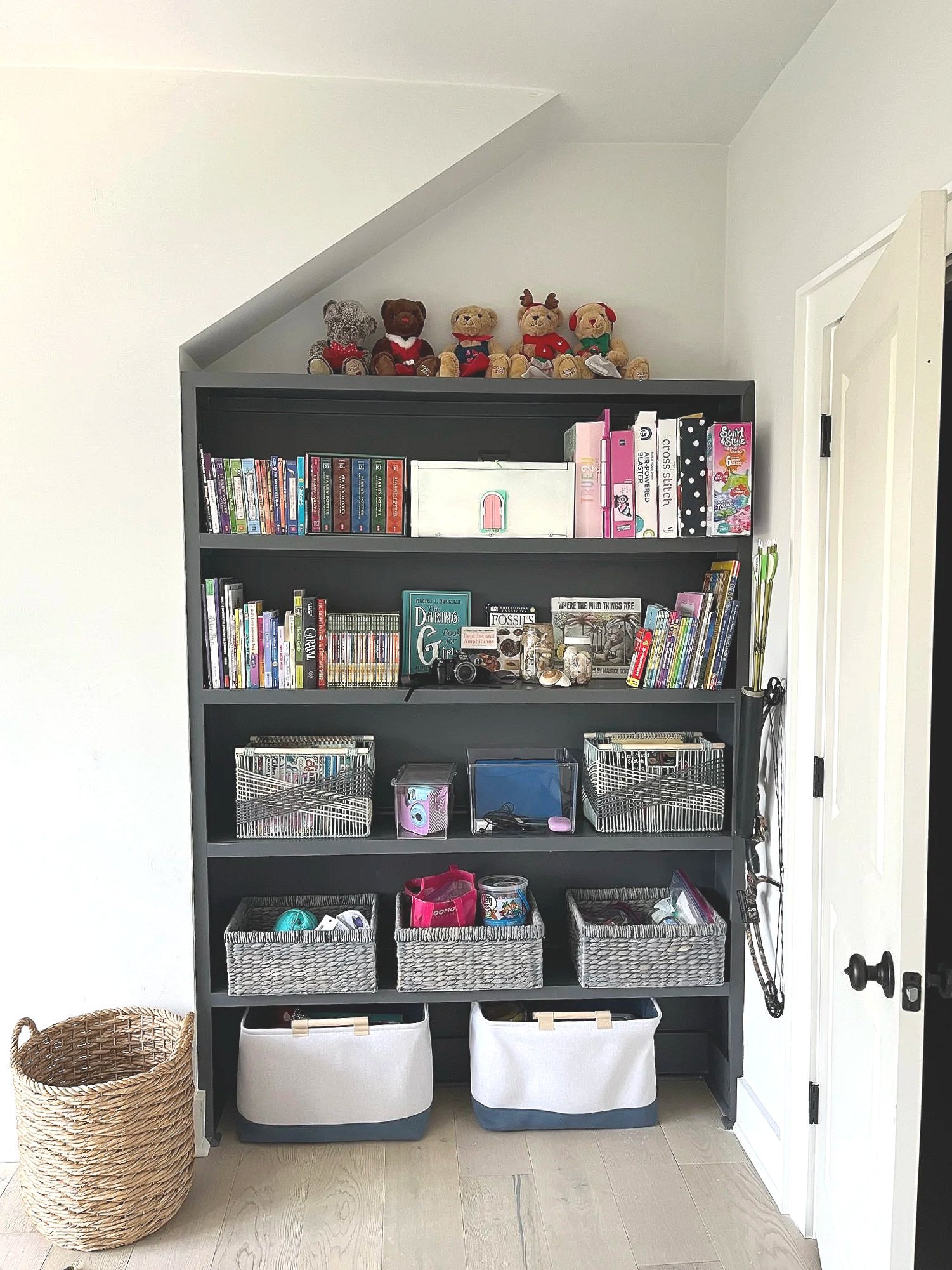 a peaceful home professional kids closet organization for move in organizing built in storage shelves