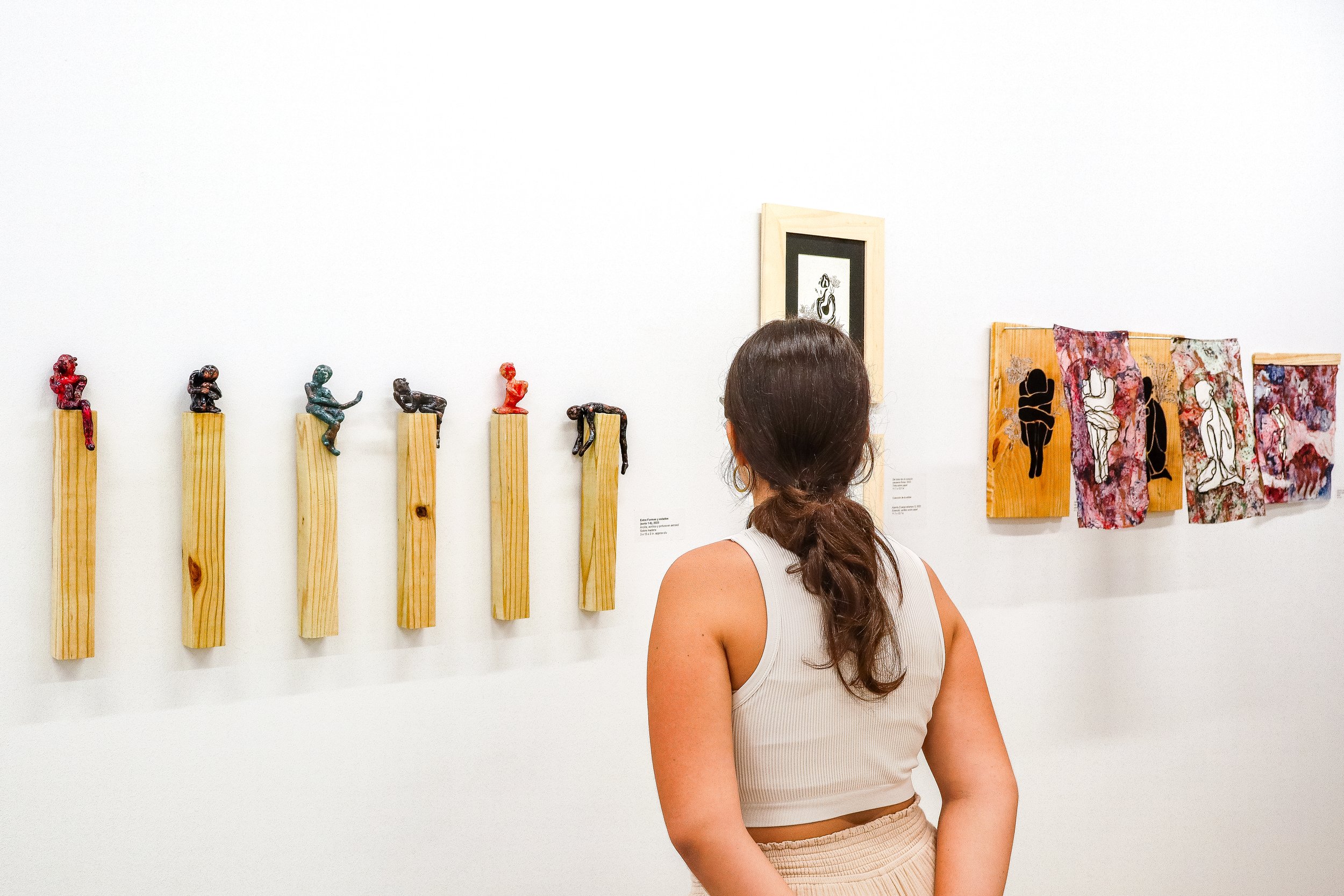 Installation view. "Entre Formas" (2024), CRiiAS Gallery, San Juan, PR.