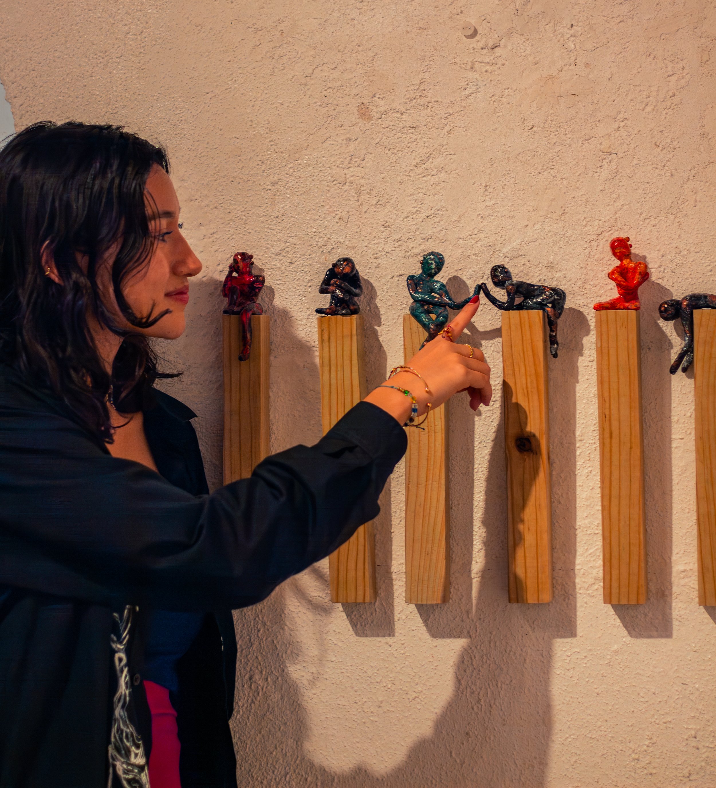 "Entre Formas" (2023), Galería Guatíbiri, Río Piedras, PR.