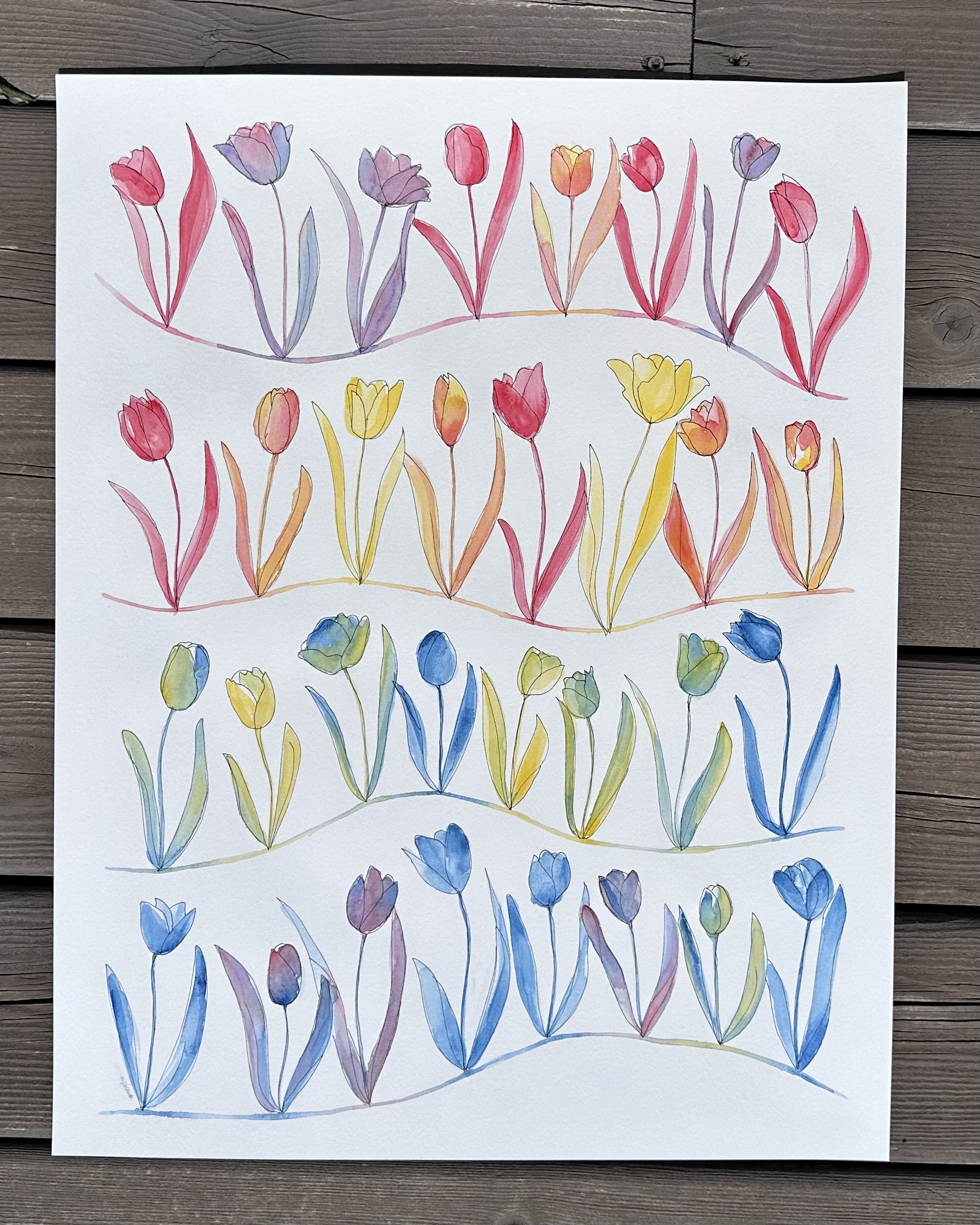 "Floral Symphony" - Private Collection