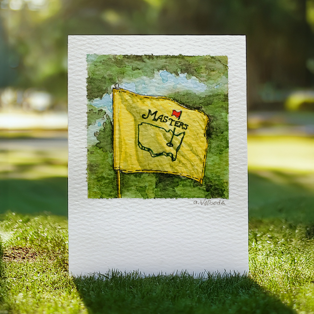 Yellow on Green