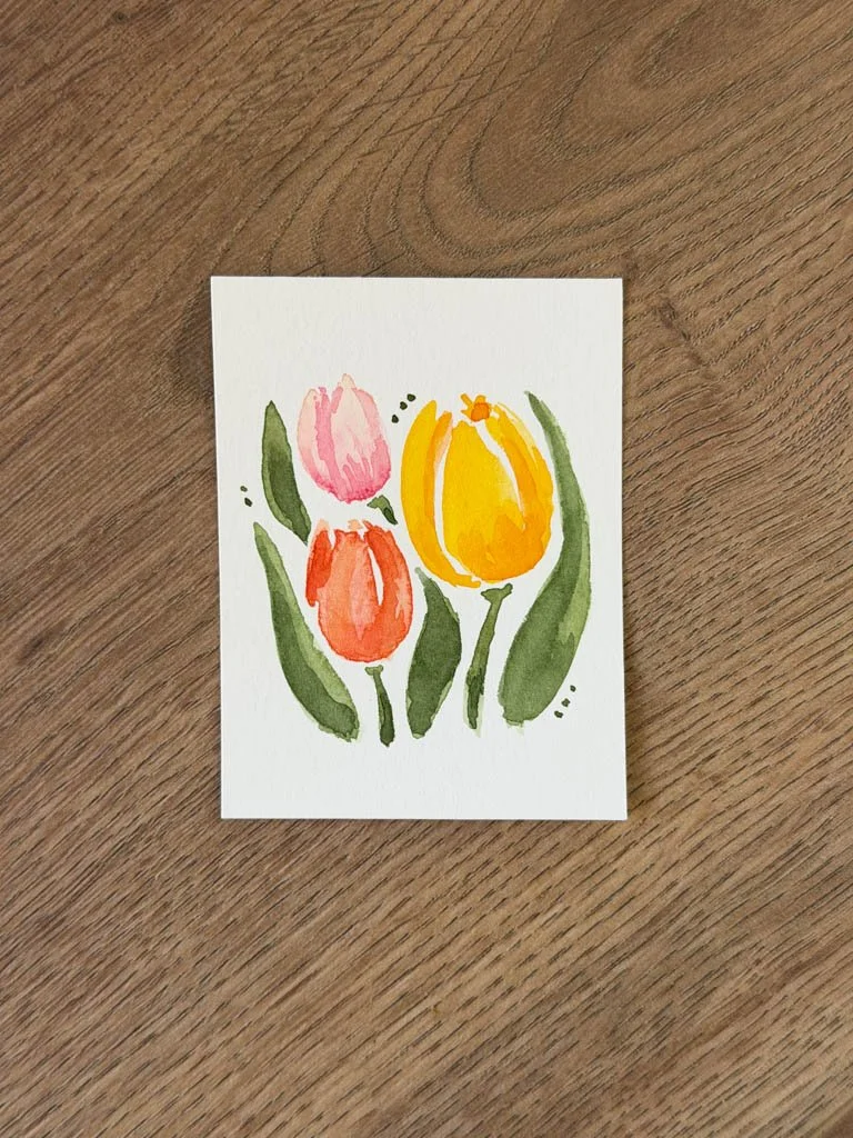 Three Tulips