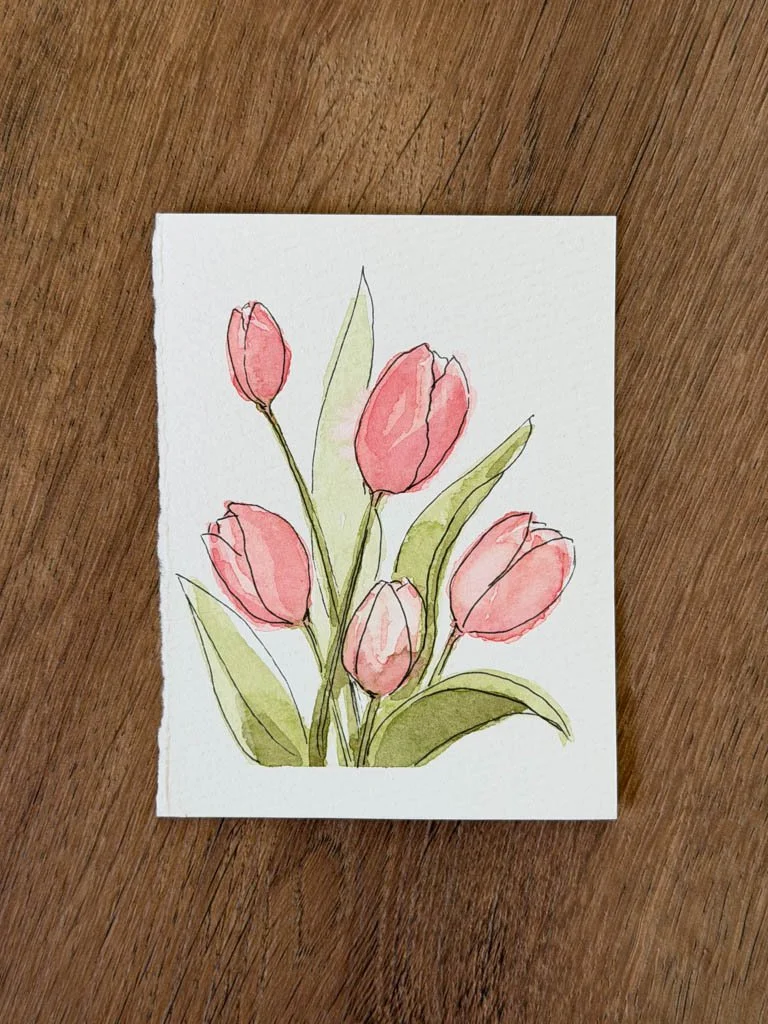 Blush Tulips