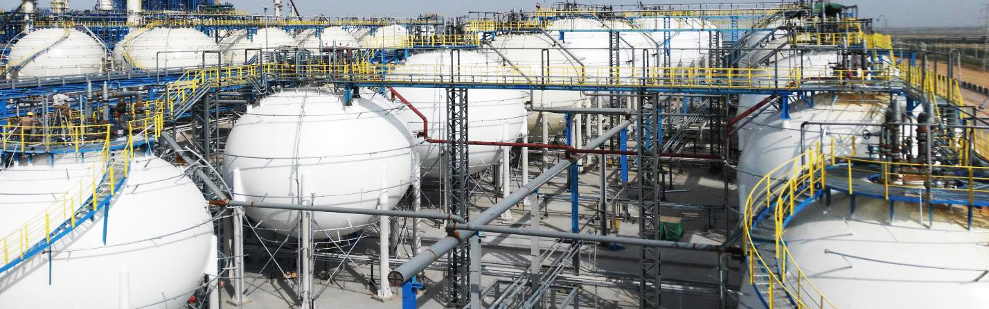 2500m ³ Ethylene spherical tank material: 07MnNiMoDR