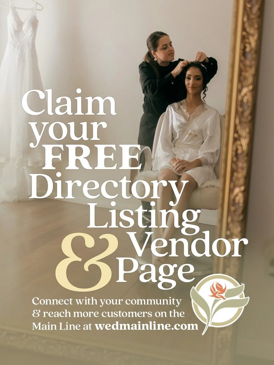 You&rsquo;re what makes the Main Line a special destination.

From bridal boutiques to beauty experts, florists to fine dining, cakes to couture, this community is full of people creating unforgettable moments. ✨

WED Main Line connects and promotes 
