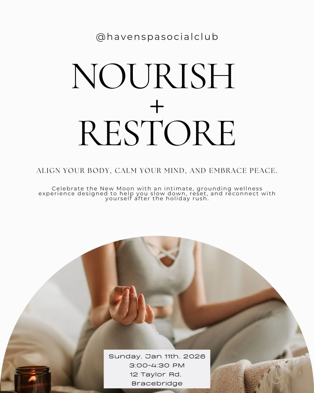 New Moon at Haven | NOURISH + RESTORE