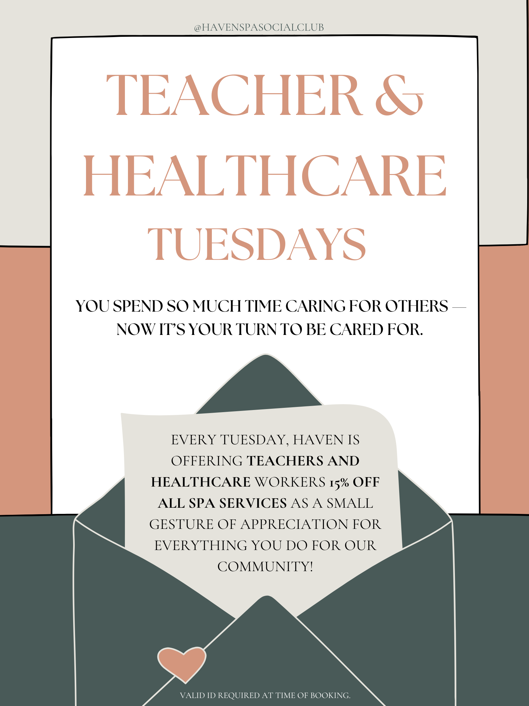 Teacher &amp; Healthcare Tuesdays