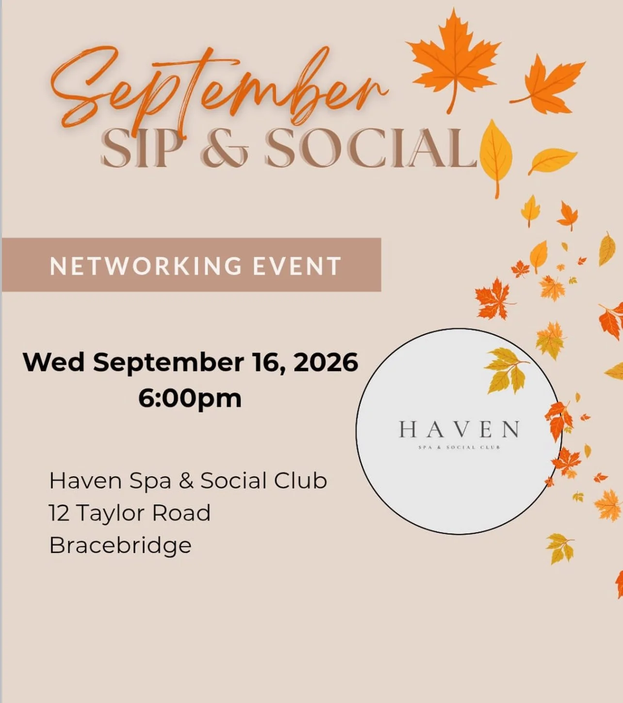 The Social Goddess | September Sip &amp; Social