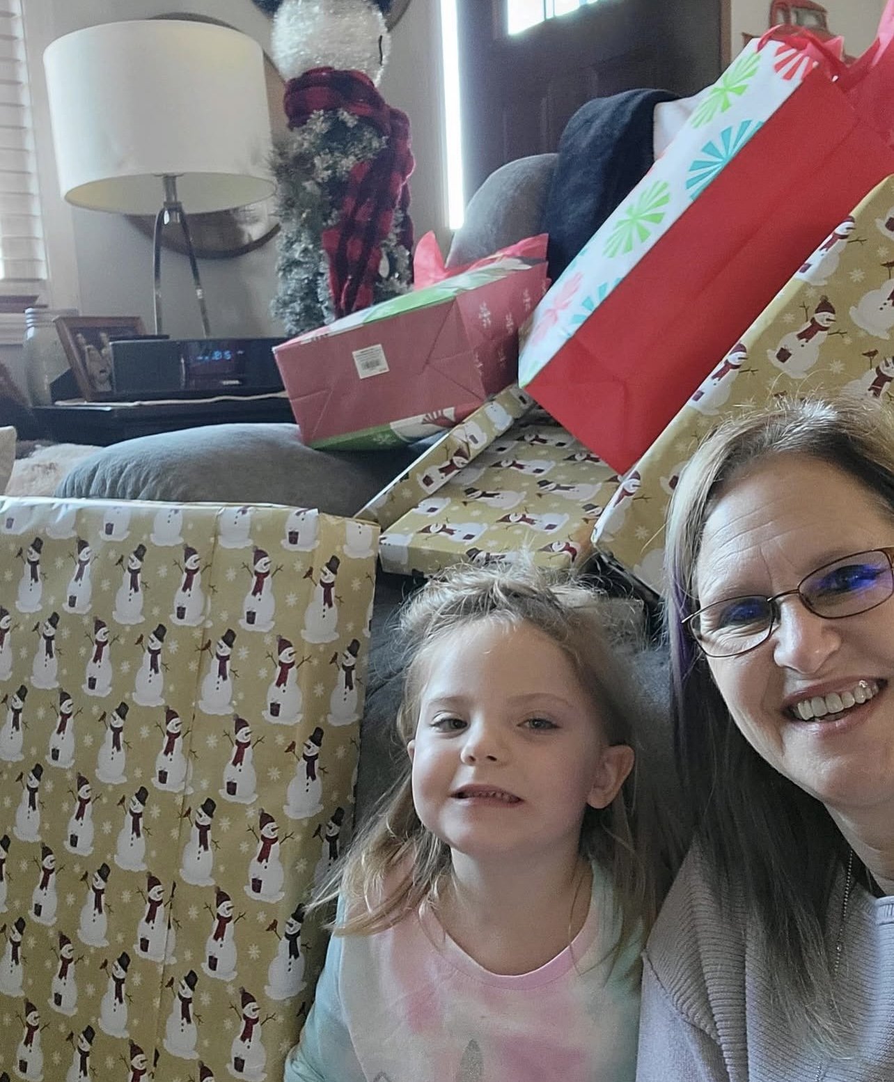 Christmas shopper volunteer