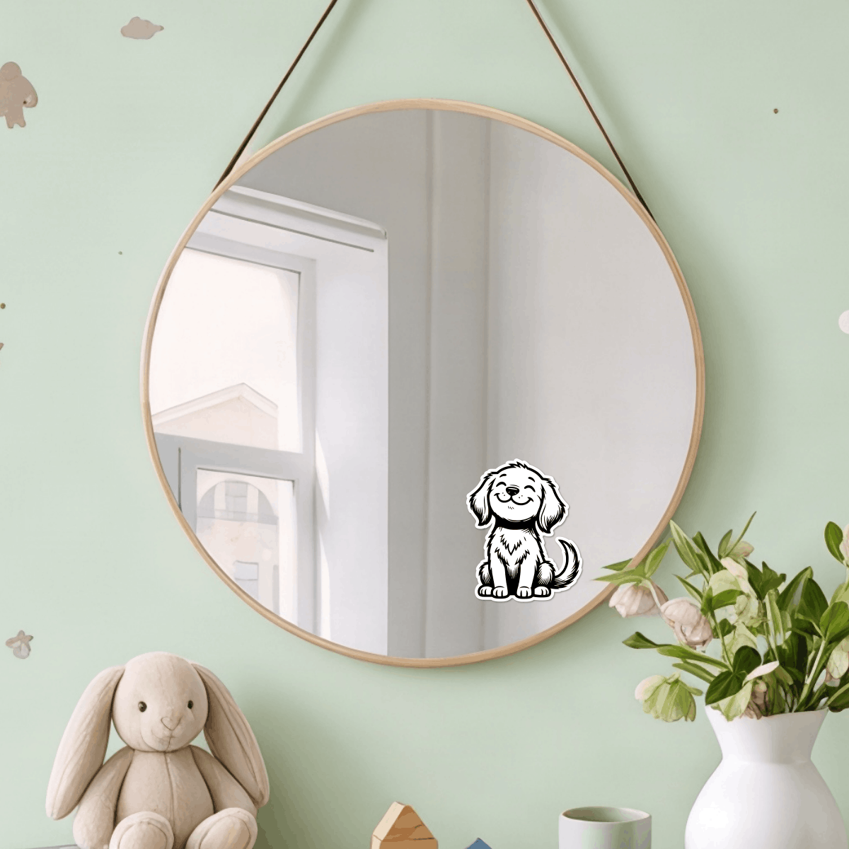 Golden Retriever Puppy Colorable Promo Image 3-min.png