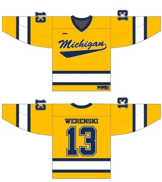 Michigan Hockey Jersey Replica