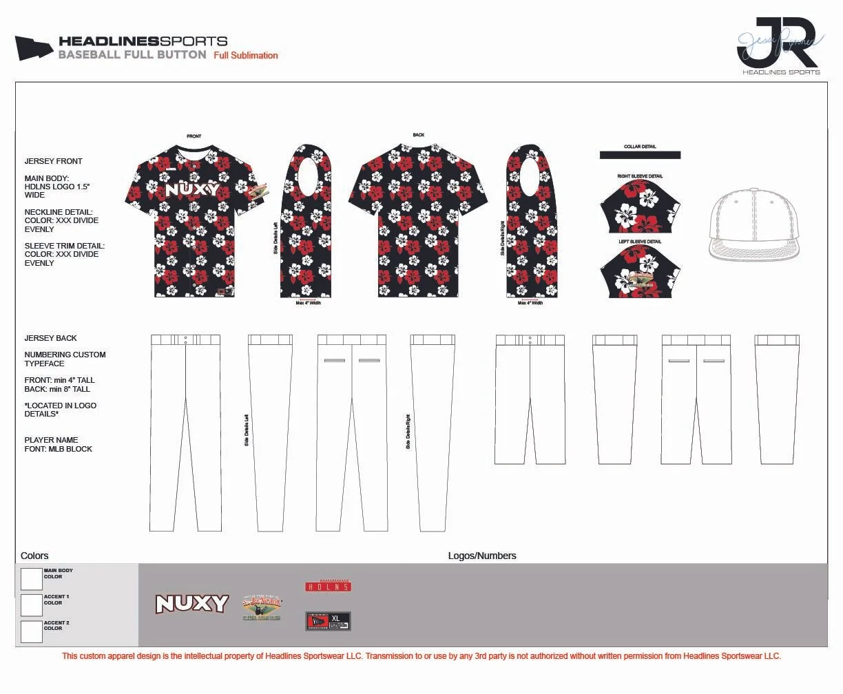 2025 Full Button Joe Nuxhall Miracle League Hawaiian Theme jersey.jpg