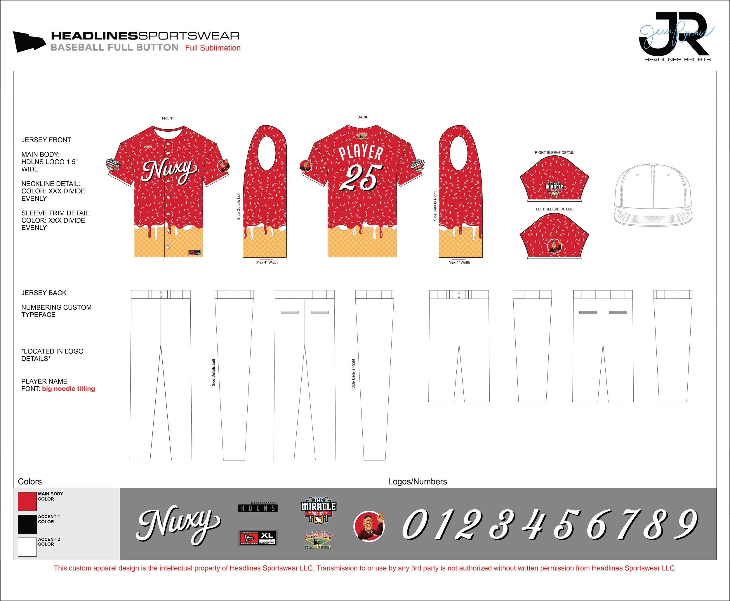 2026 BSBL JNML Greaters Ice Cream RED Jersey.jpg