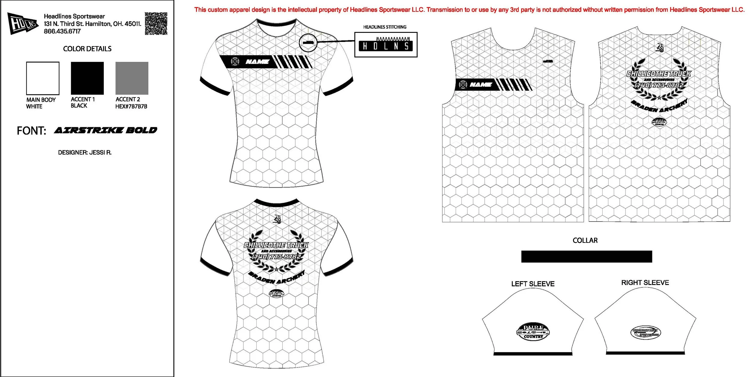 2024 Archery Braden SS 2.0 WHITE Shirt.jpg