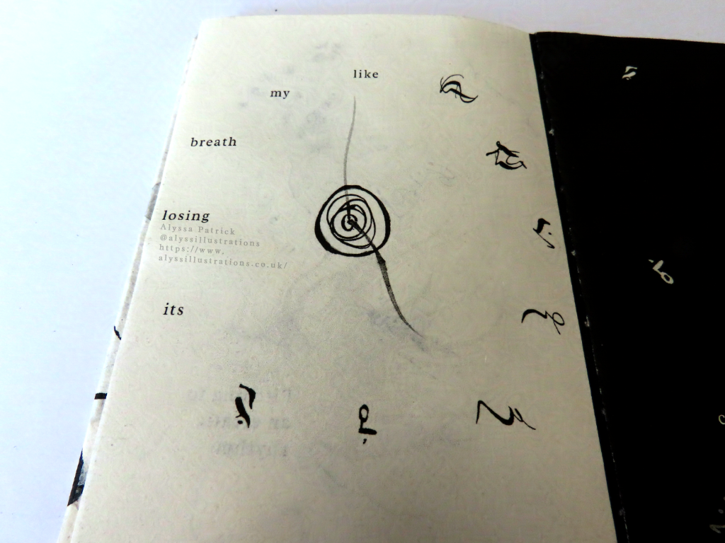 Awry is an illustrated poem depicting the experience of trying and struggling to conform.