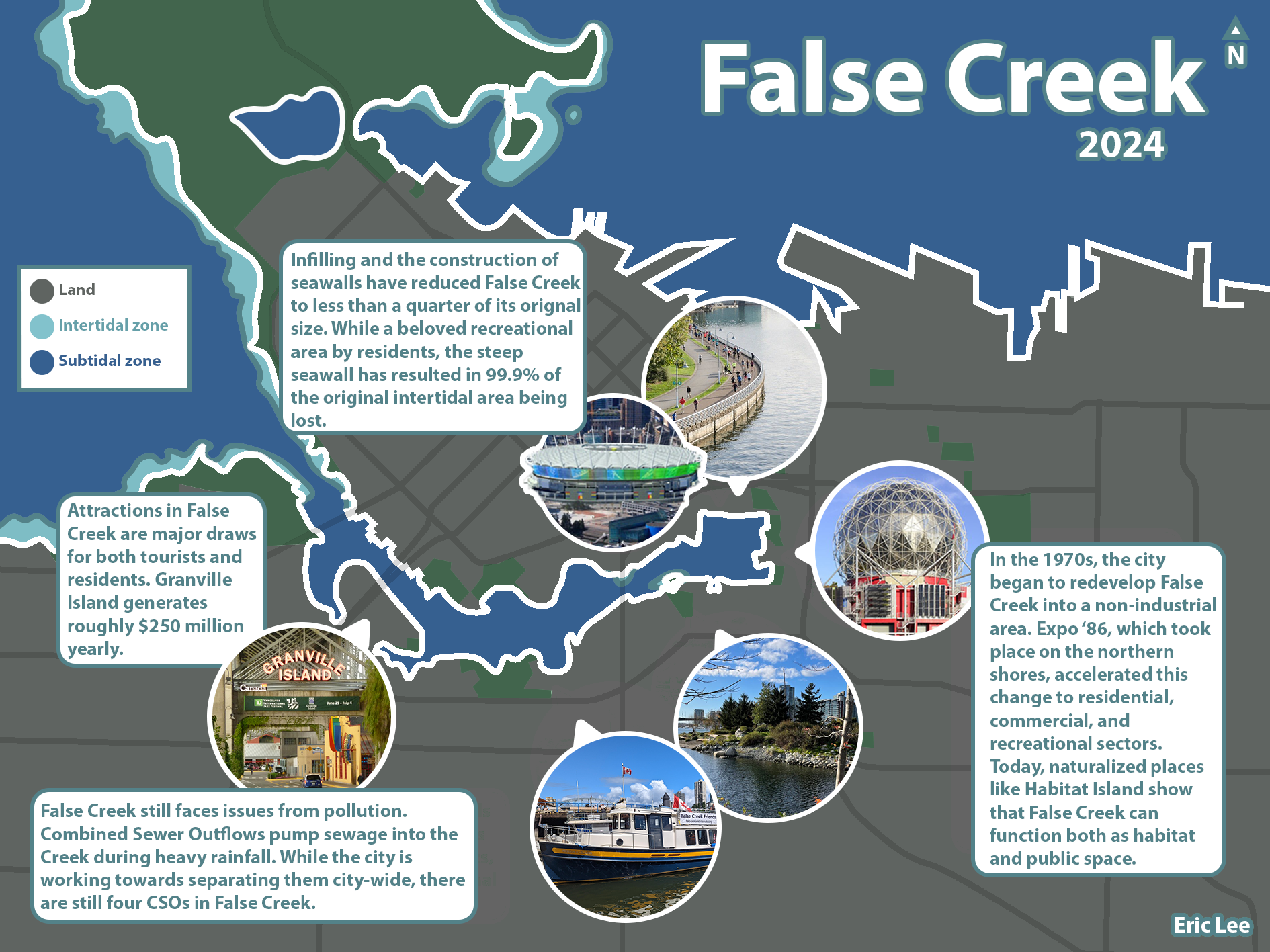 False Map False Creek: Past, Present, Future — False Creek Friends Society