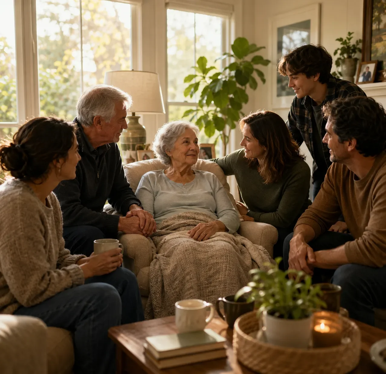 The Circle We Build for Support at End of Life