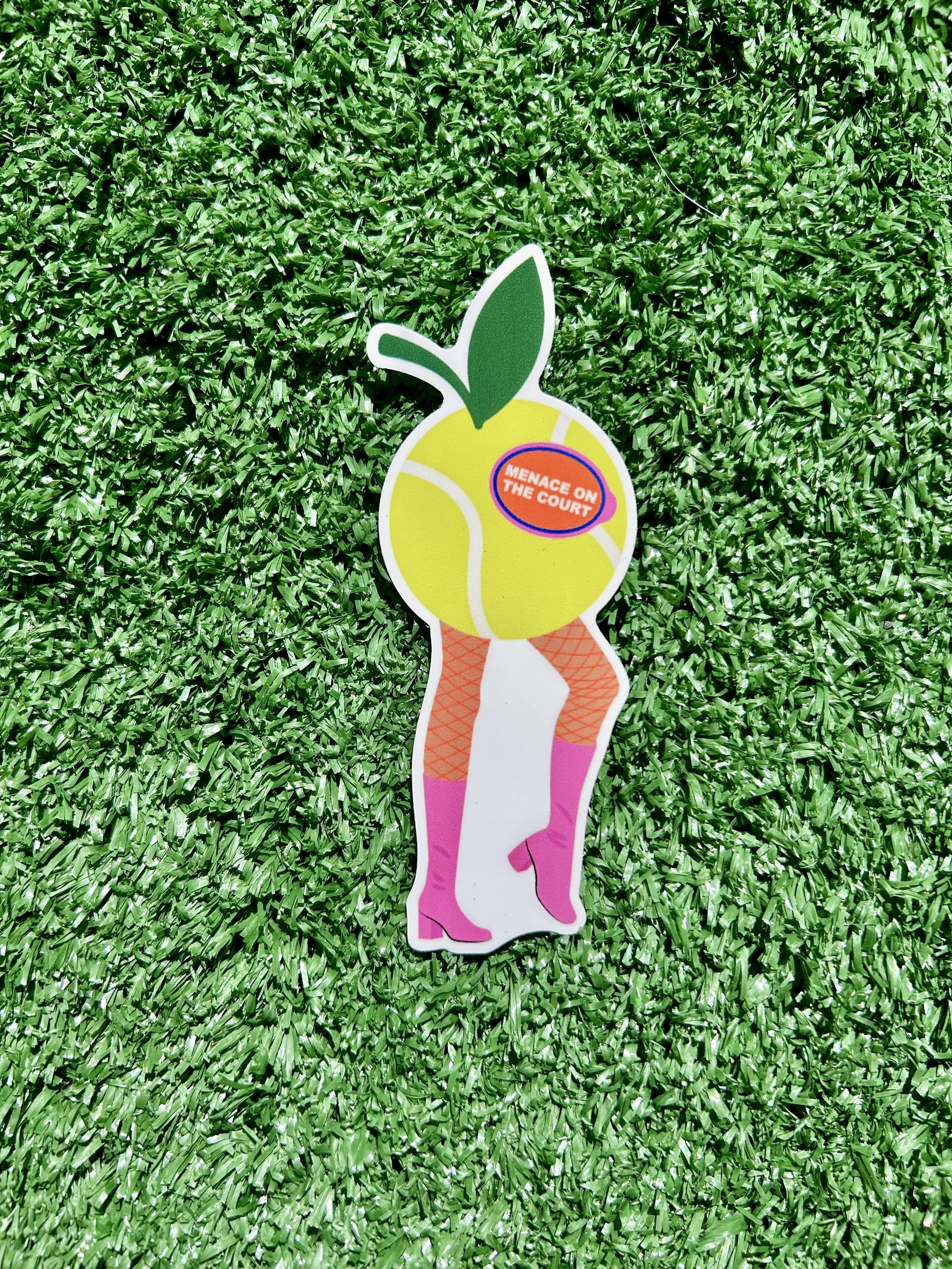 Leggy Tennis Drag Queen Sticker