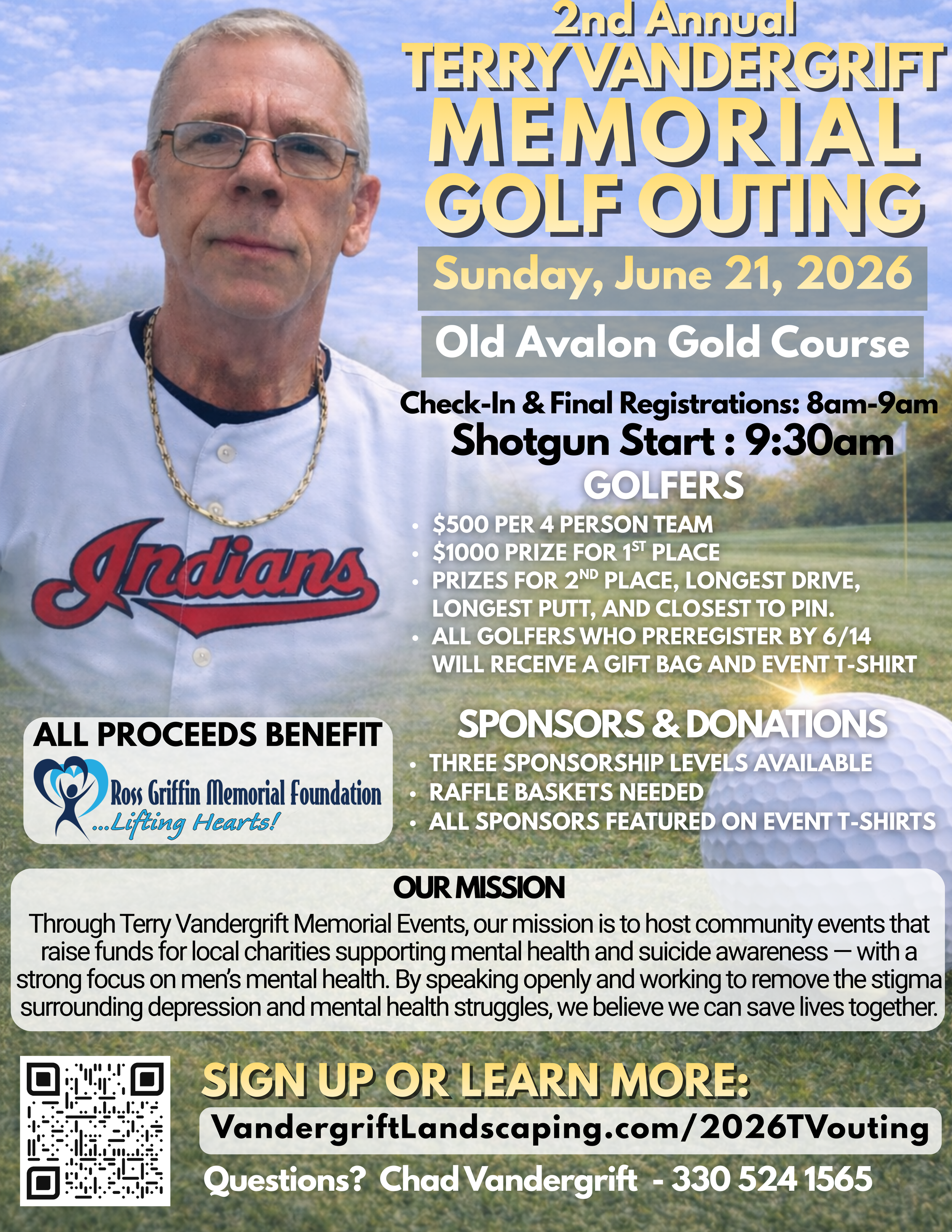 2nd Annual Terry Vandergrift Memorial Outing Sign Up Page — Vandergrift ...