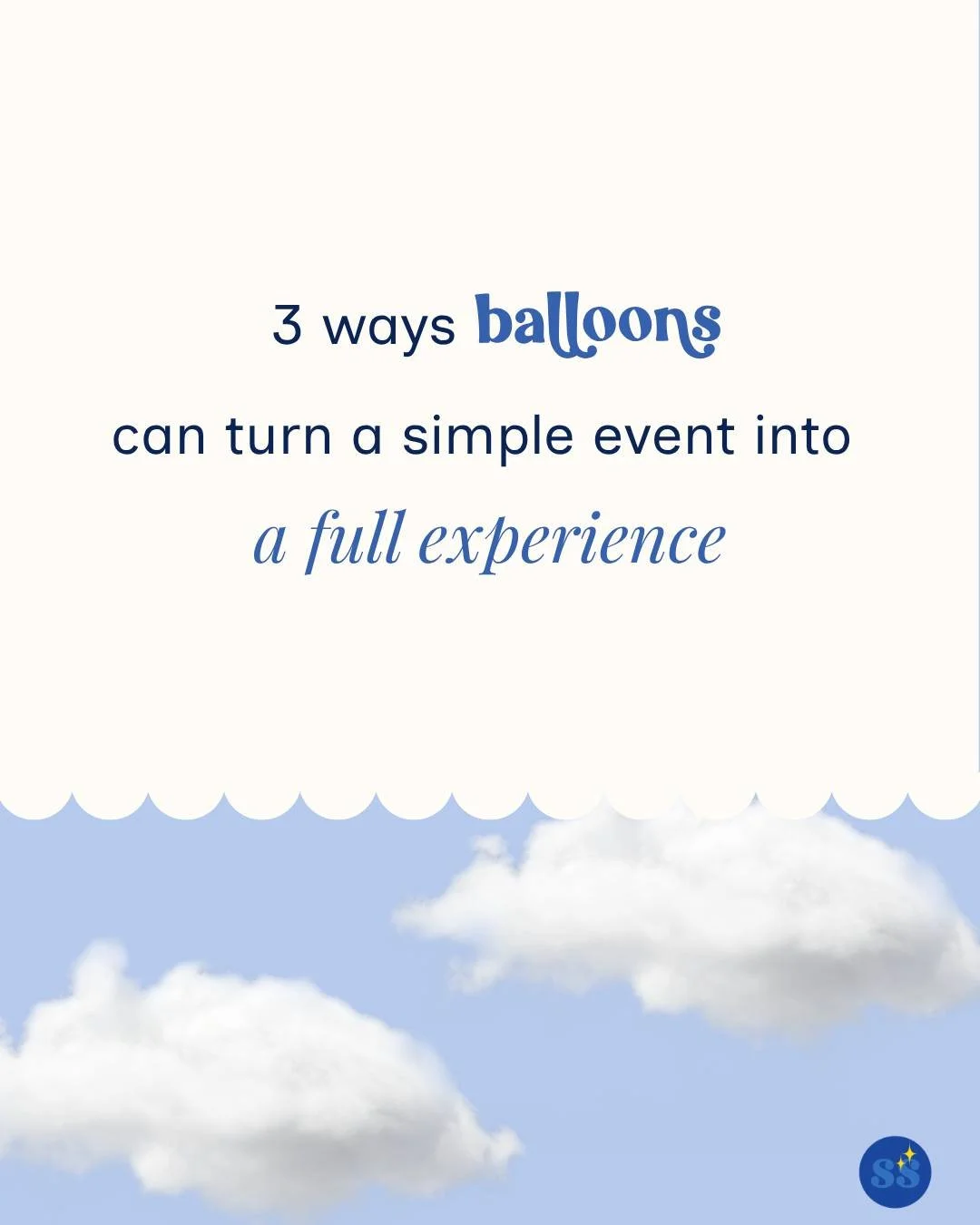 Balloons are not just the finishing touch &mdash; they are one of the easiest ways to make an event feel intentional, branded, and memorable.☁️

The right balloon design can welcome guests, create a photo-worthy focal point, bring your theme to life,