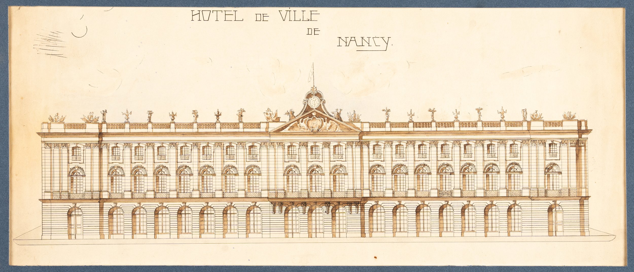 Hôtel de Ville de Nancy (Meurthe-et-Moselle).