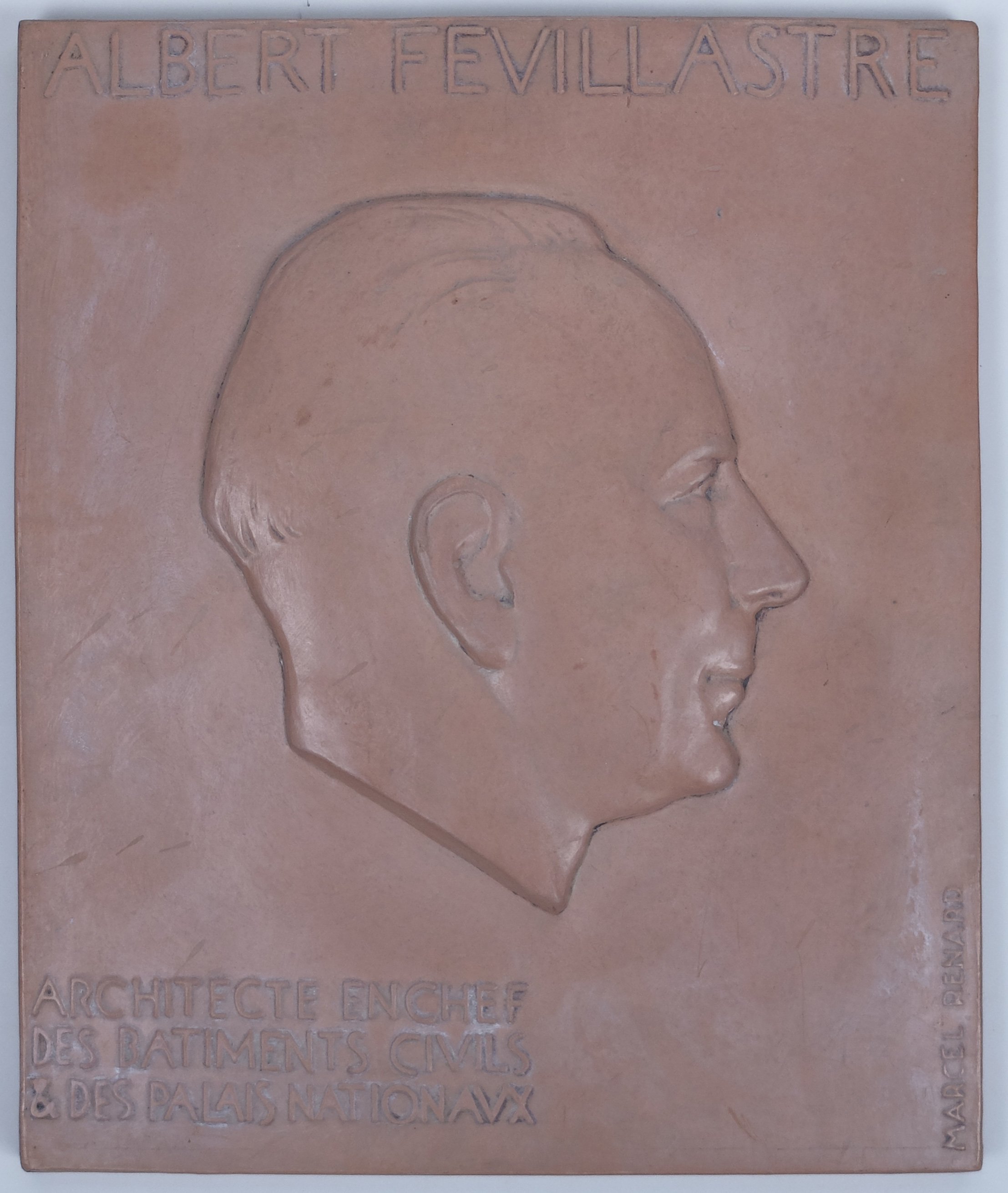Marcel Renard. Portrait de l’architecte Albert Feuillastre.