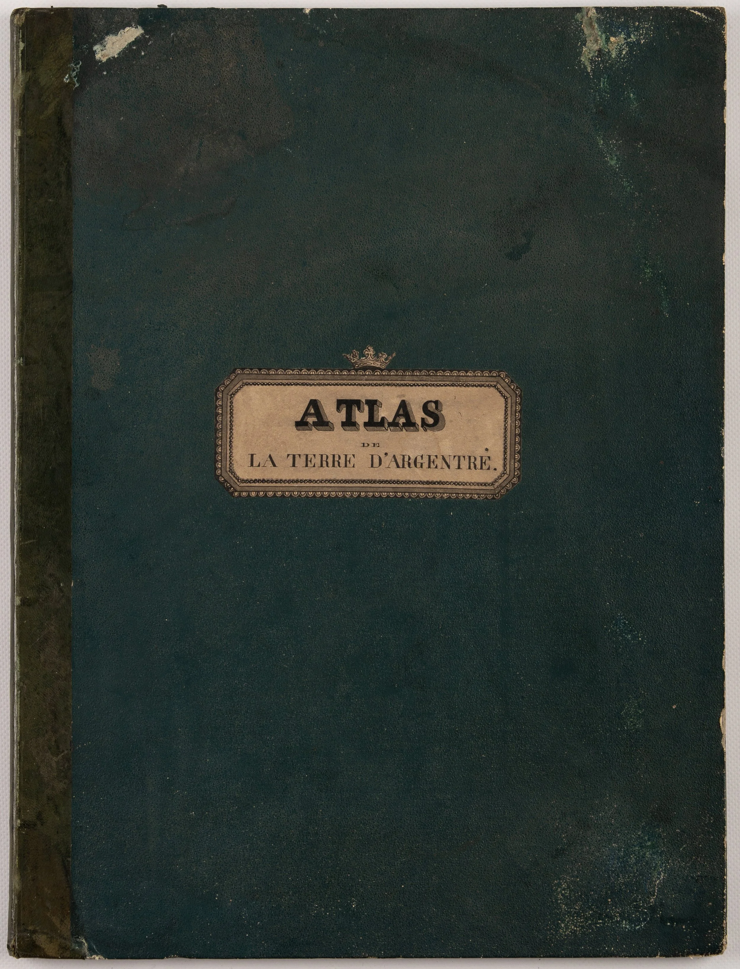 Atlas manuscrit Comte de Cintré, Argentré, Mayenne