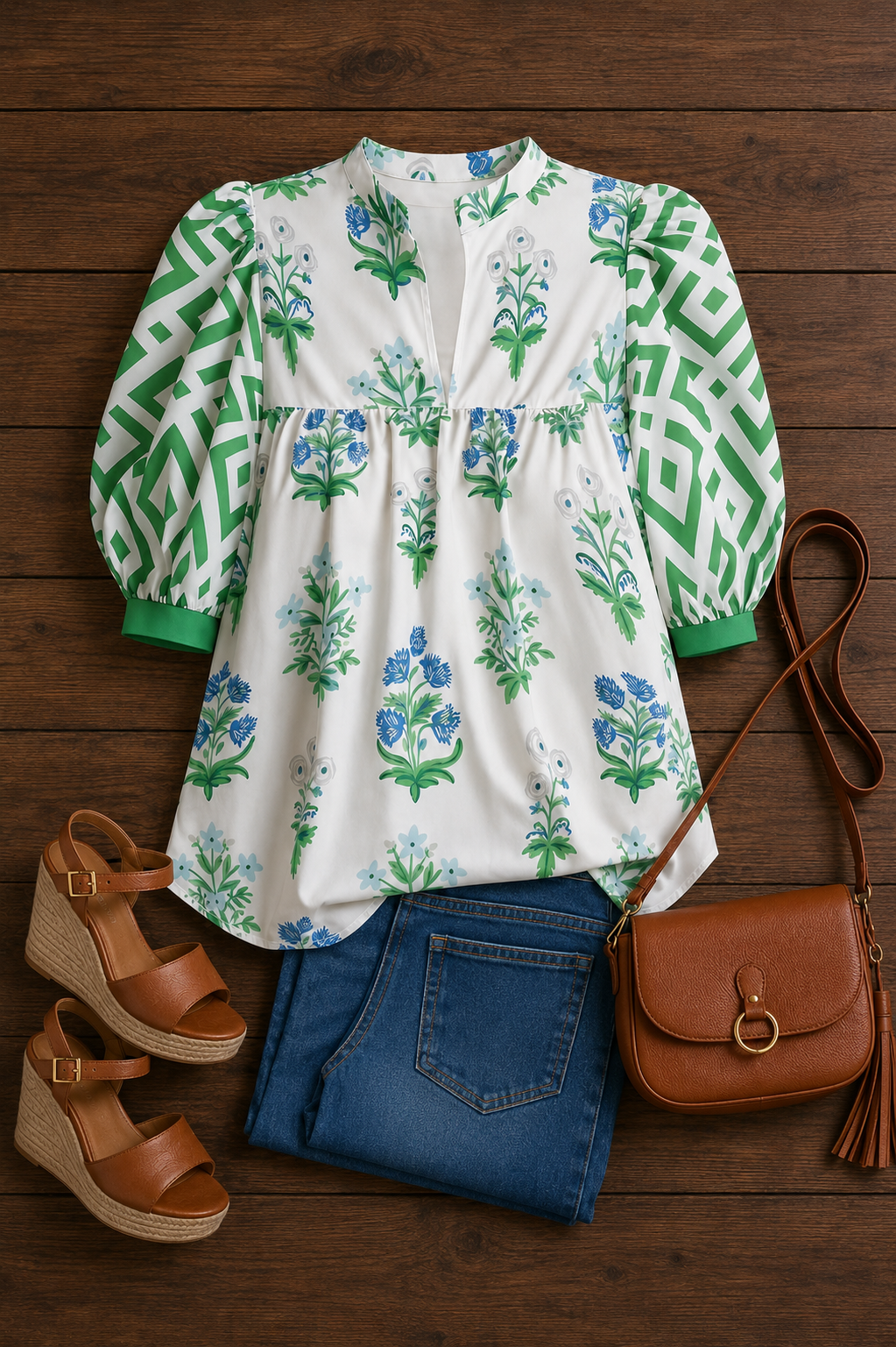 The Garden Party Blouse