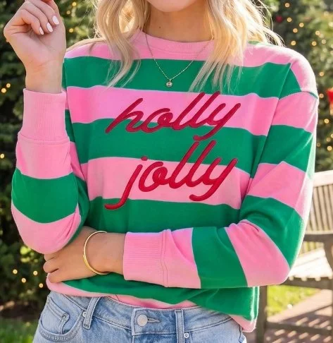 Wild Hem | Holly Jolly Striped Sweater