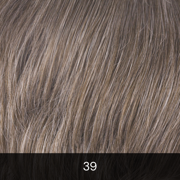 Rene of Paris Color Named 30.  Close-up of light brown hair with highlights.