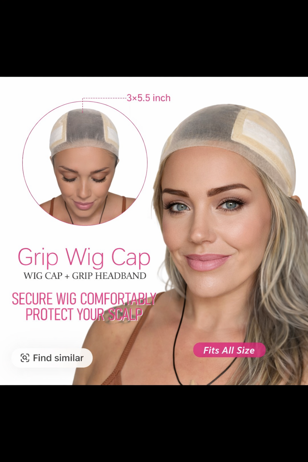 Wig Care & Accessories | Grip Wig Cap Stay Secure in Style