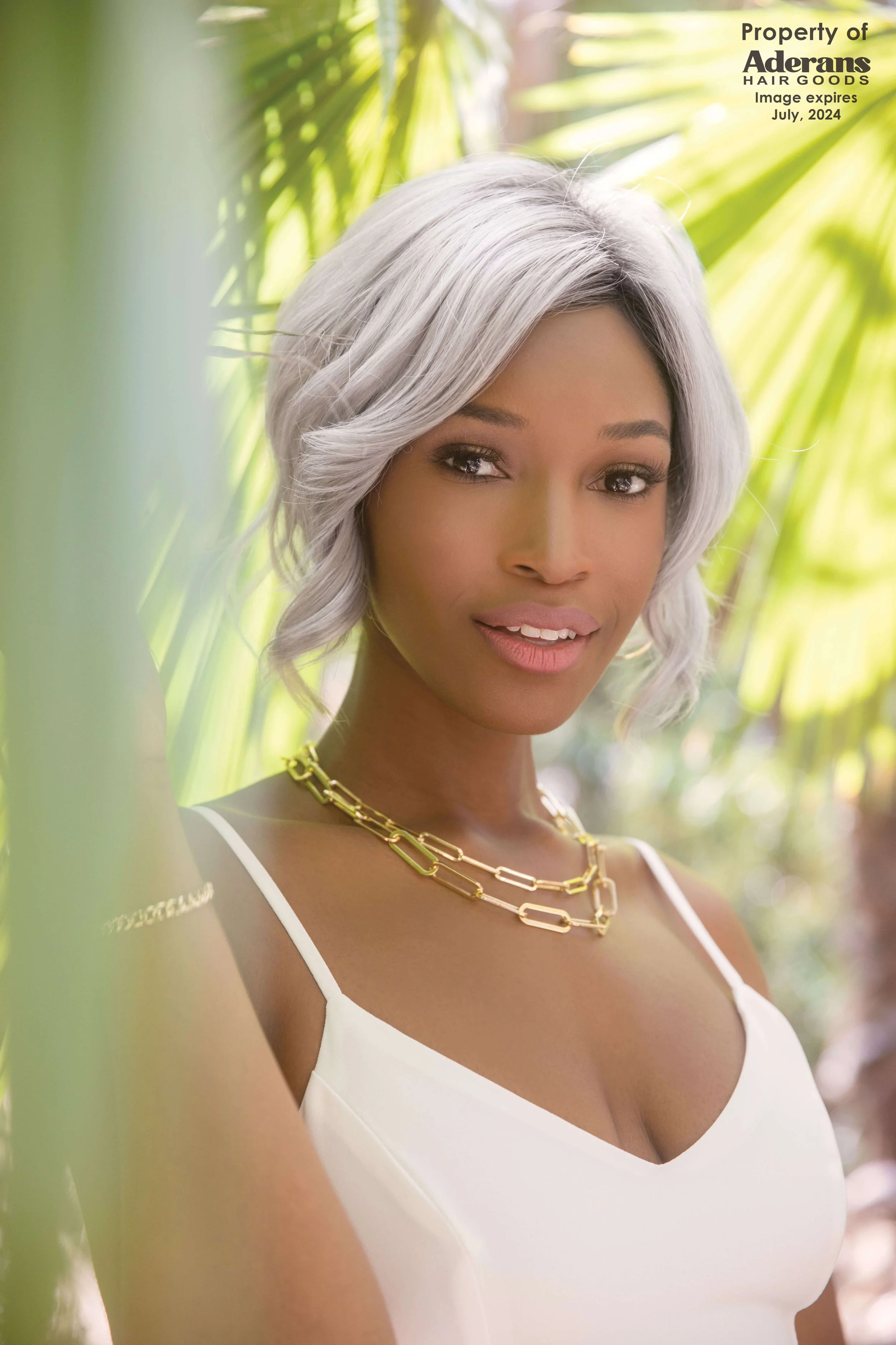 Hallie | Synthetic + Lace Front +  + Color Shown Moonstone